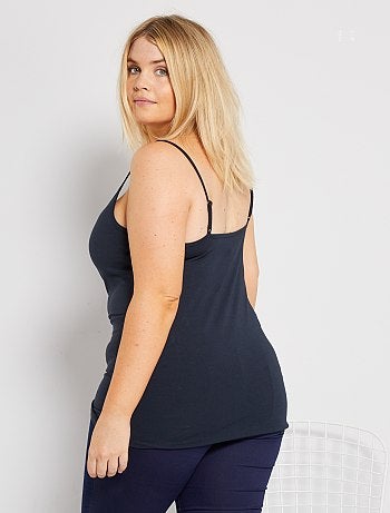 Débardeur fines bretelles en jersey - Kiabi