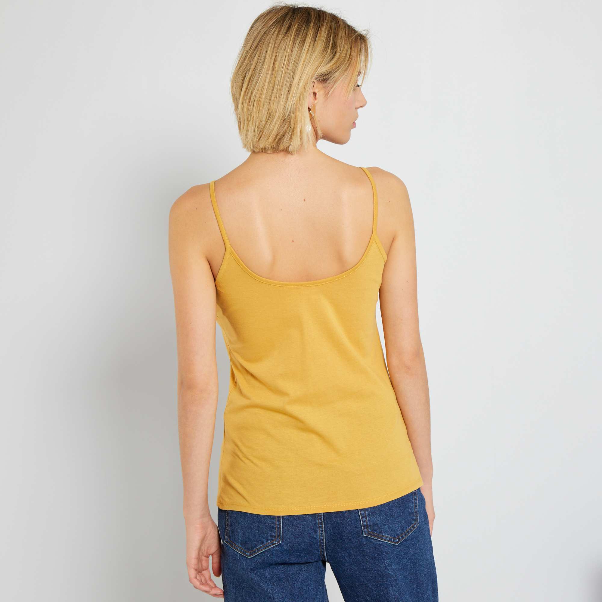 Bretelle Large DÃ©bardeur Fine Bretelle Femme Debardeur Coton