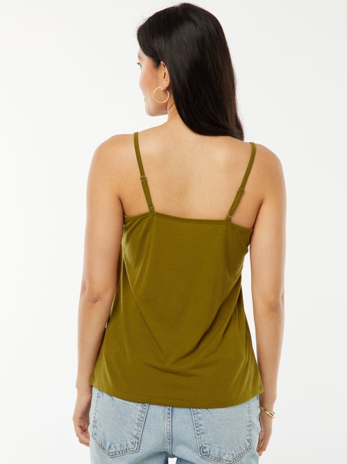 Débardeur fines bretelles - Kiabi