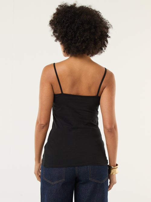 Débardeur fines bretelles - Kiabi