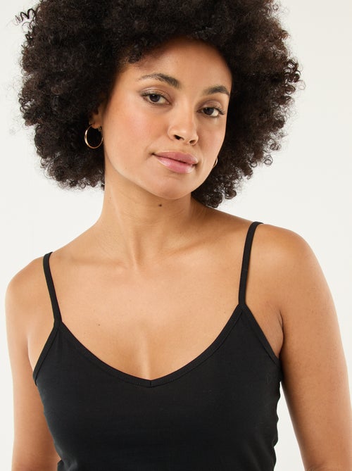 Débardeur fines bretelles - Kiabi