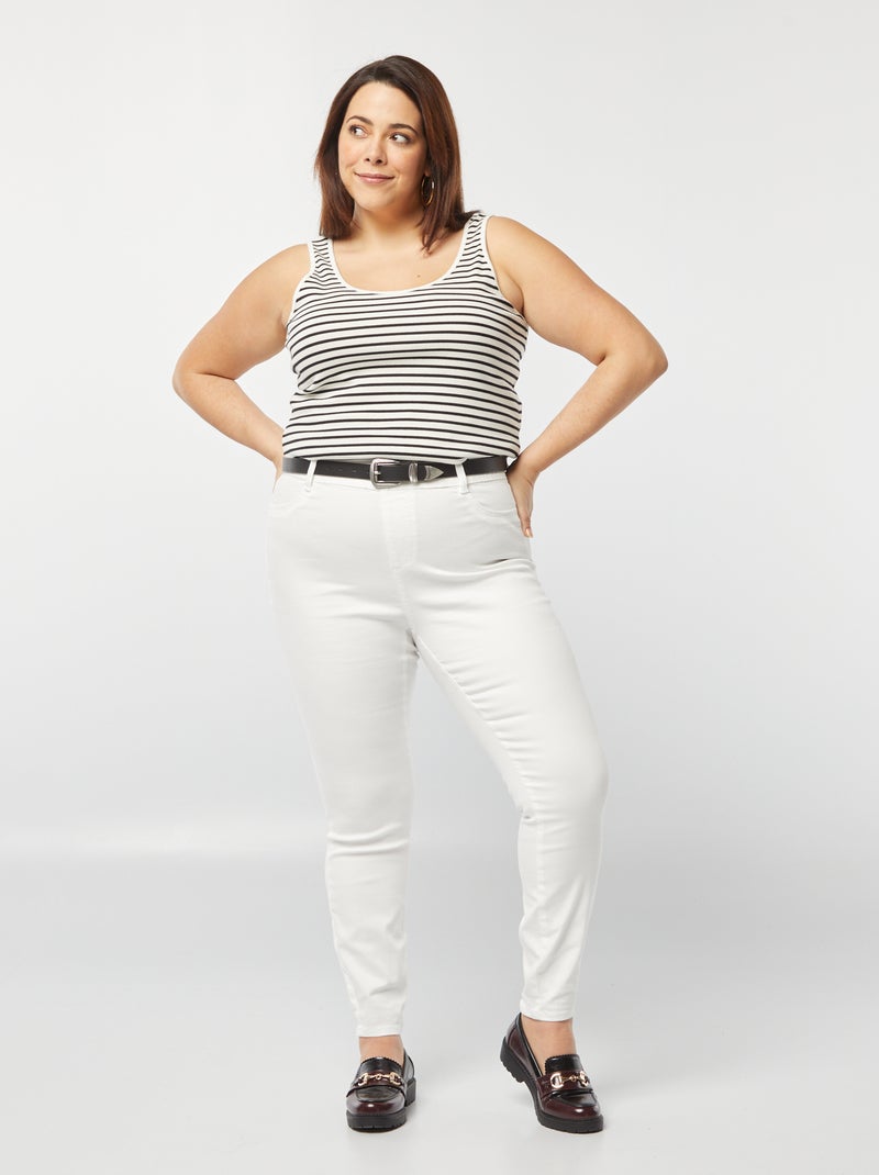 Débardeur Femme Essentials - Coupe Fluide, Jersey Rayonne Extensible - Grandes Tailles Disponibles