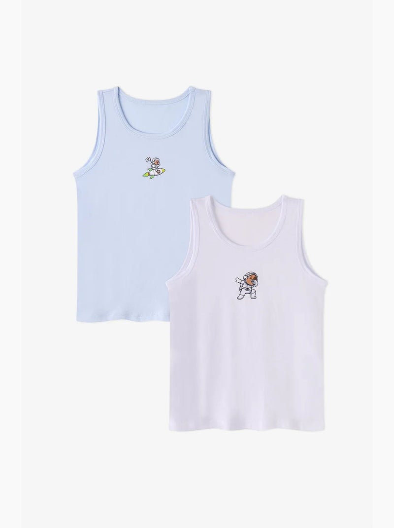Débardeur garçon capybaras space penti Multicolore - Kiabi