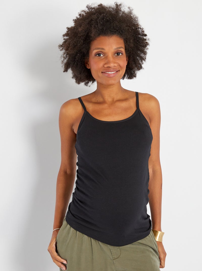 Lot Promo Du00e9bardeur D'allaitement En Coton Bio Femme Esmara