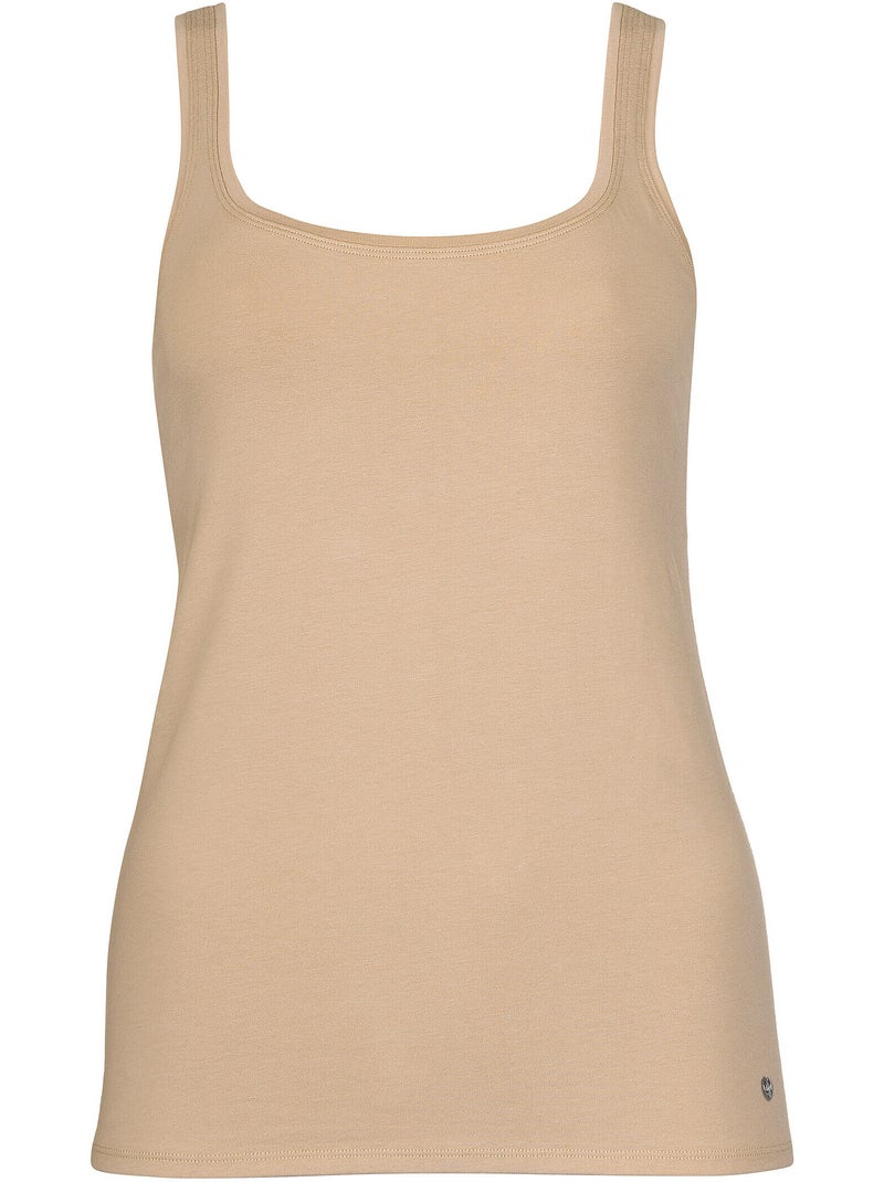 Débardeur Happy Day Beige - Kiabi