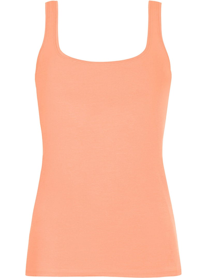 Débardeur Happyday Orange corail - Kiabi