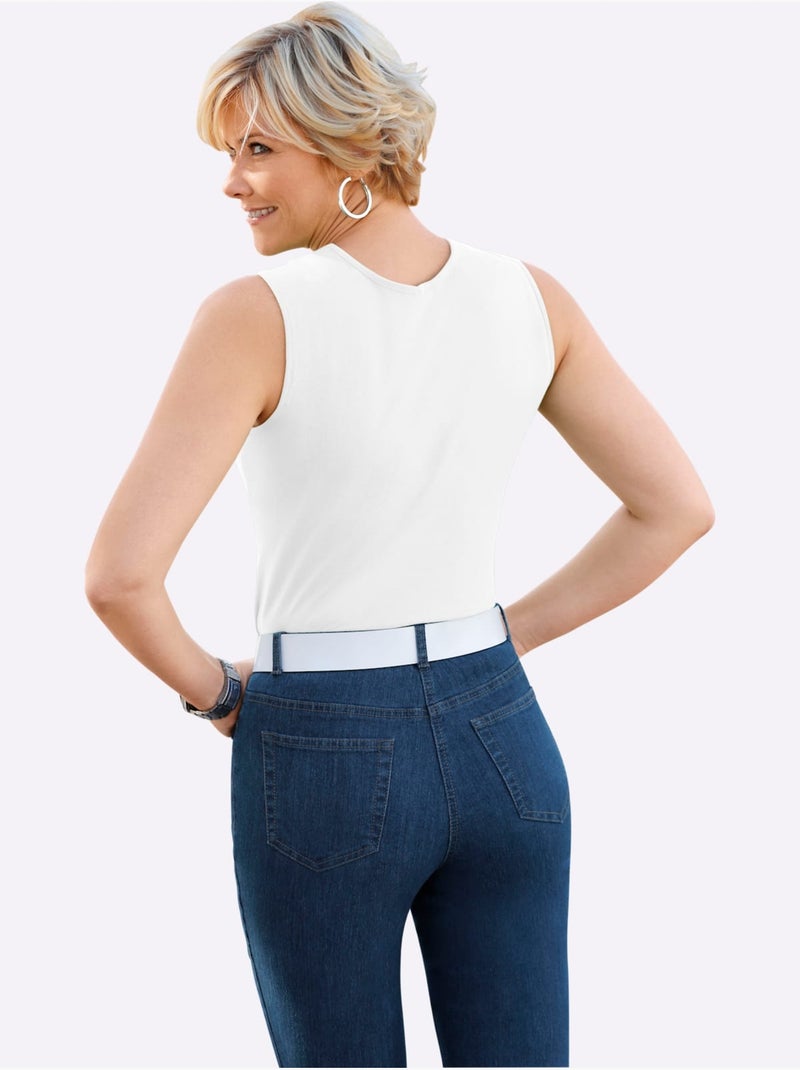 Débardeur Haute Qualité - Taille Standard - Witt Blanc - Kiabi