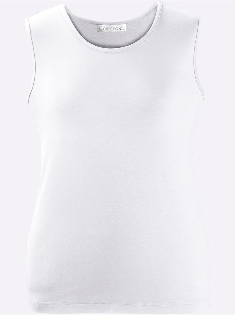 Débardeur Haute Qualité - Taille Standard - Witt Blanc - Kiabi