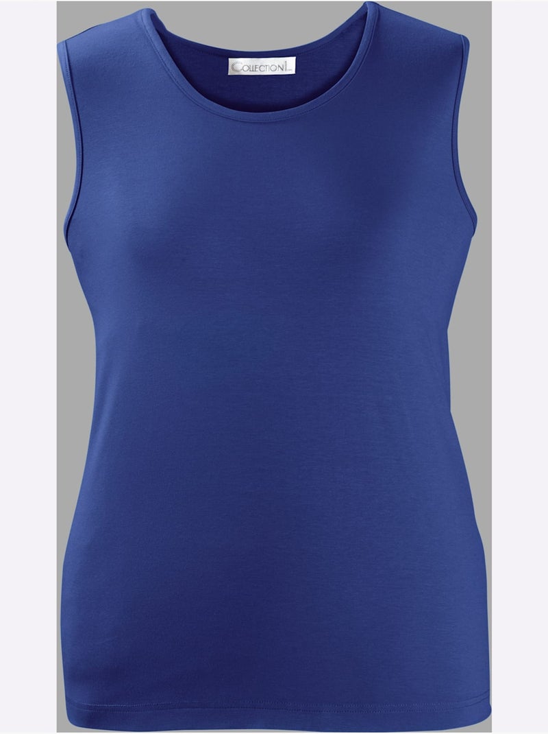 Débardeur Haute Qualité - Taille Standard - Witt Bleu roi - Kiabi