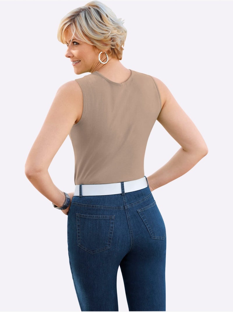 Débardeur Haute Qualité - Taille Standard - Witt Gris taupe - Kiabi