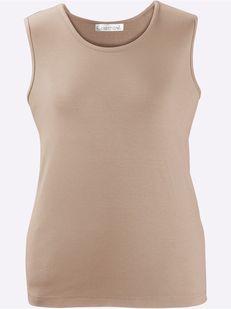 Débardeur Haute Qualité - Taille Standard - Witt Gris taupe - Kiabi
