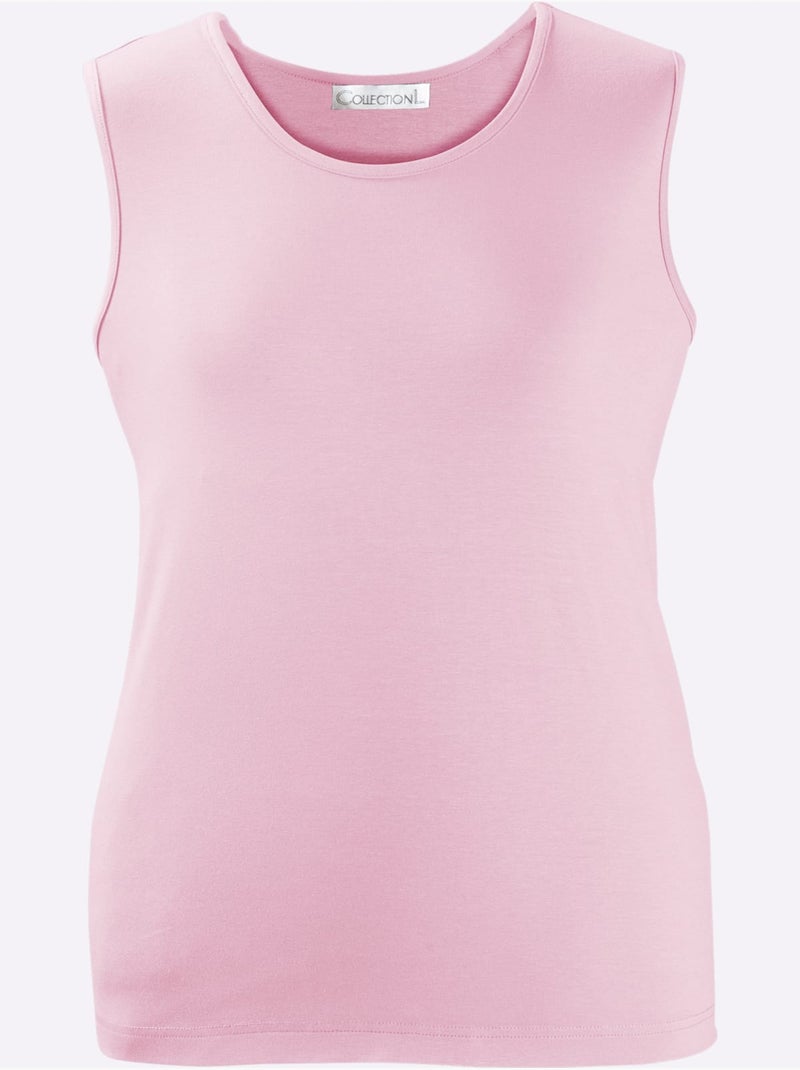 Débardeur Haute Qualité - Taille Standard - Witt Rose - Kiabi