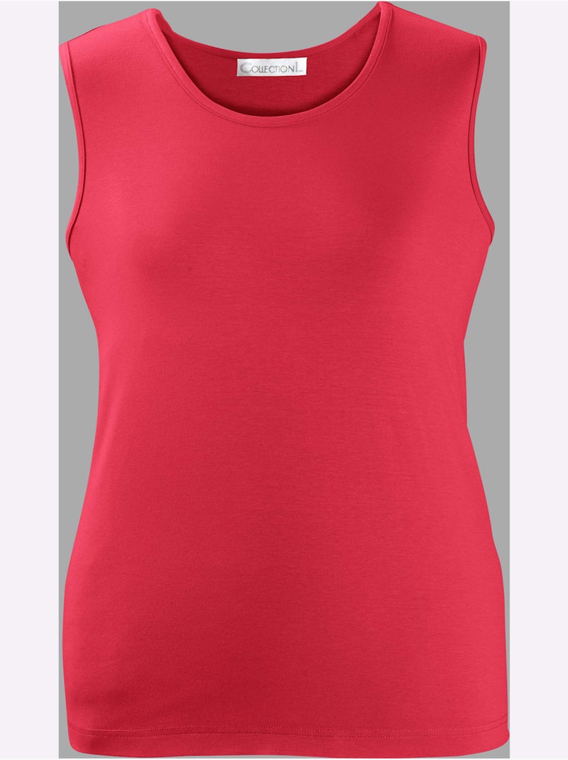 Débardeur Haute Qualité - Taille Standard - Witt Rouge - Kiabi