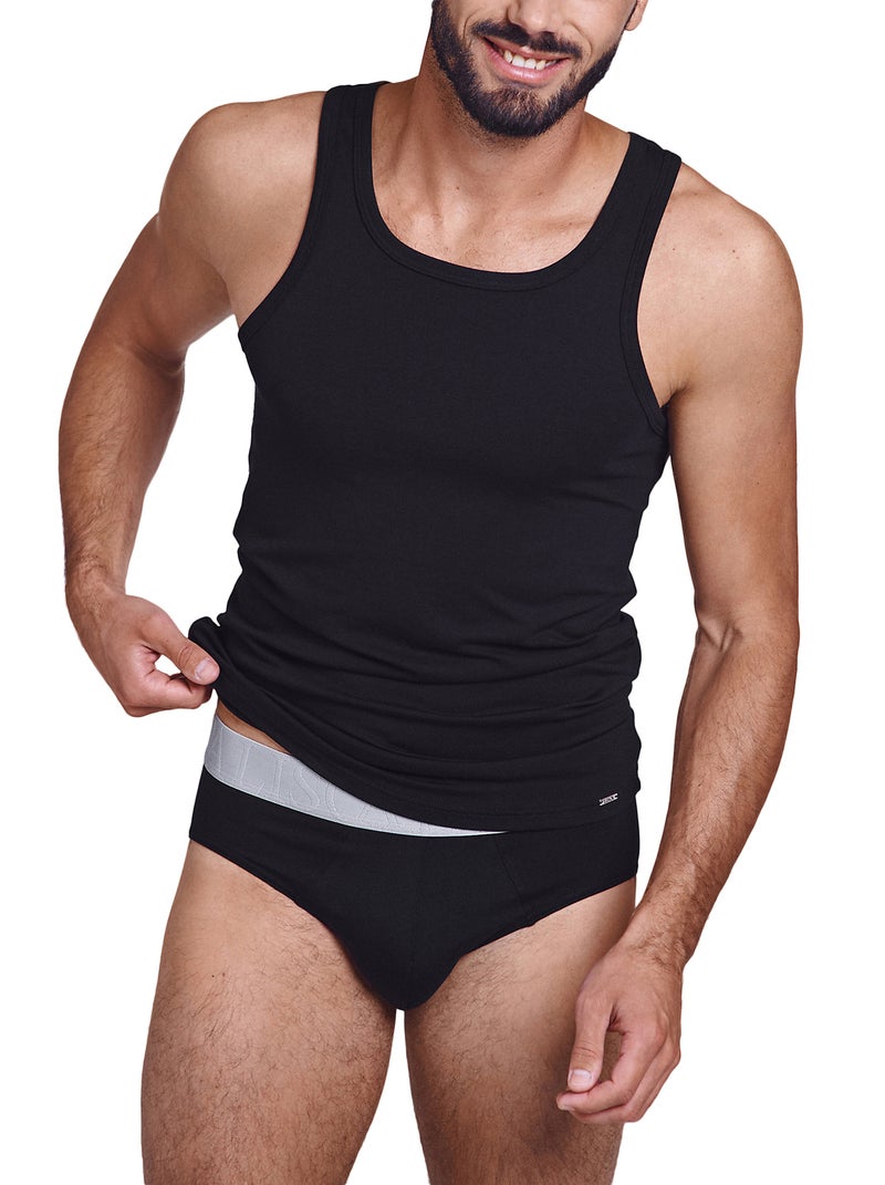 Débardeur Hercules Noir - Kiabi