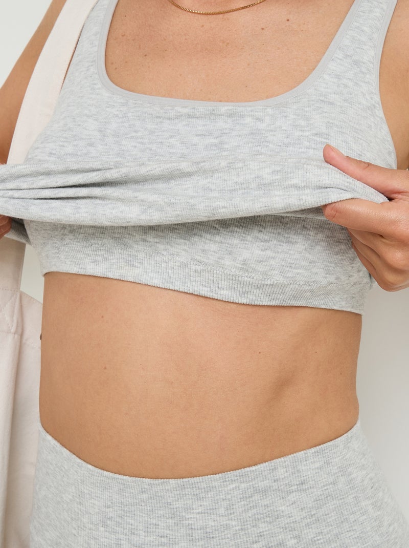 Debardeur Heyday - RougeGorge Lingerie Gris clair - Kiabi