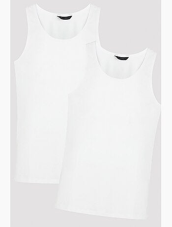 Débardeur homme à larges bretelles, lot de 2 penti