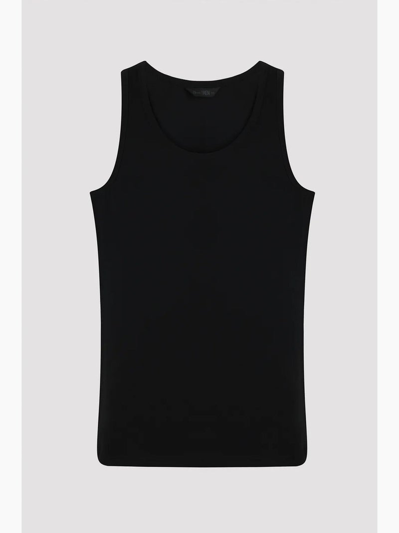 Débardeur homme à larges bretelles, lot de 2 penti Noir Blanc - Kiabi