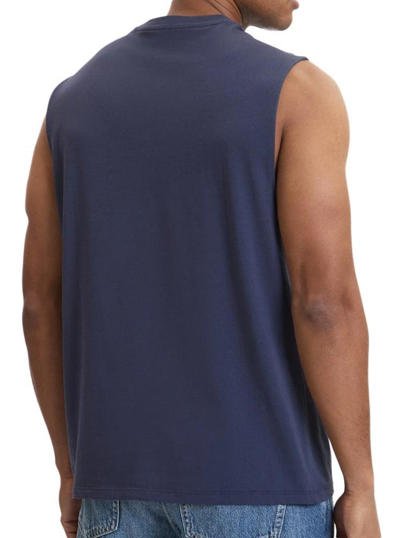 Débardeur Homme Calvin Klein Jeans Bleu - Kiabi