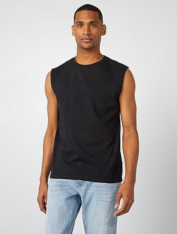 Débardeur homme en coton à motif fantaisie