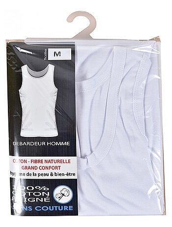 Débardeur Homme Fibre Naturelle Grand Confort