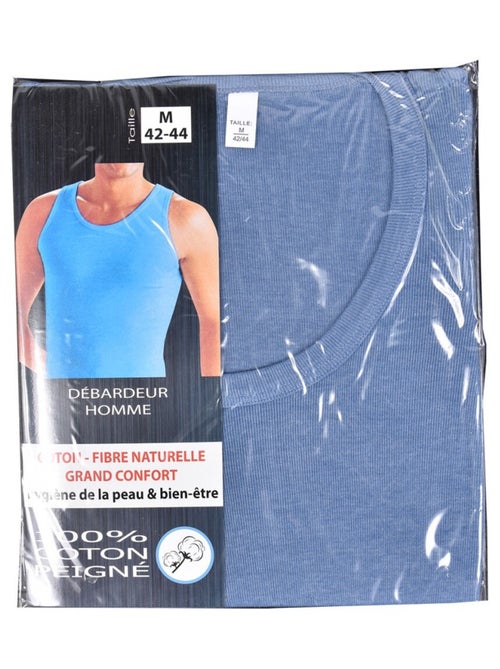 Débardeur Homme Fibre Naturelle Grand Confort - Kiabi