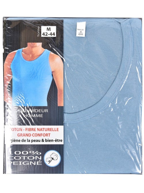 Débardeur Homme Fibre Naturelle Grand Confort - Kiabi