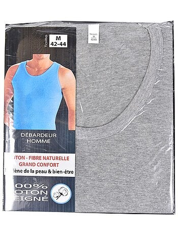 Débardeur Homme Fibre Naturelle Grand Confort