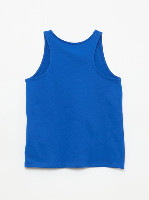 Débardeur imprimé à col rond - Kiabi