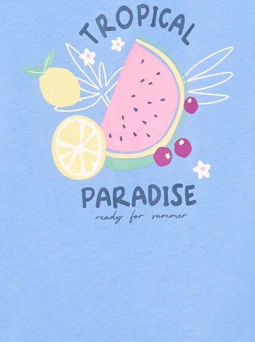 Débardeur imprimé à col rond - Kiabi