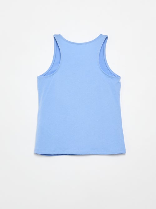 Débardeur imprimé à col rond - Kiabi