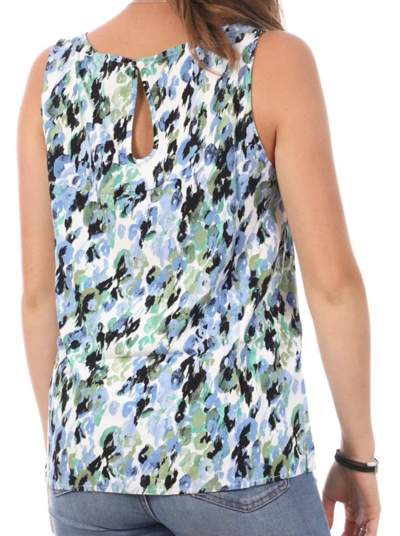 Débardeur Imprimé Femme Vero Moda Blanc - Kiabi