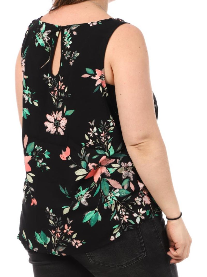Débardeur Imprimé Femme Vero Moda Noir - Kiabi