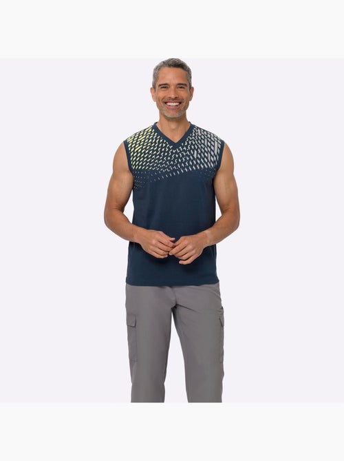 Débardeur imprimé graphique - taille standard - moda vilona - Kiabi