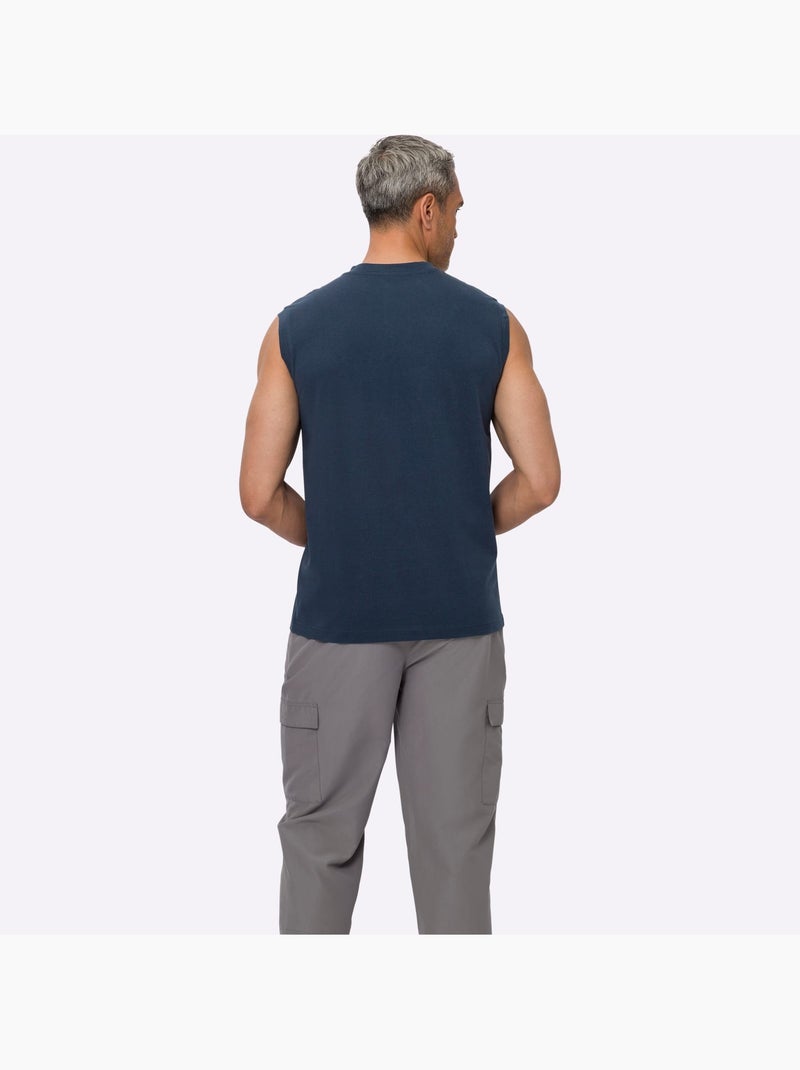 Débardeur imprimé graphique - taille standard - moda vilona Bleu foncé - Kiabi