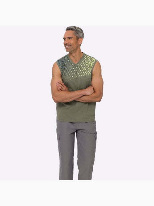 Débardeur imprimé graphique - taille standard - moda vilona - Kiabi
