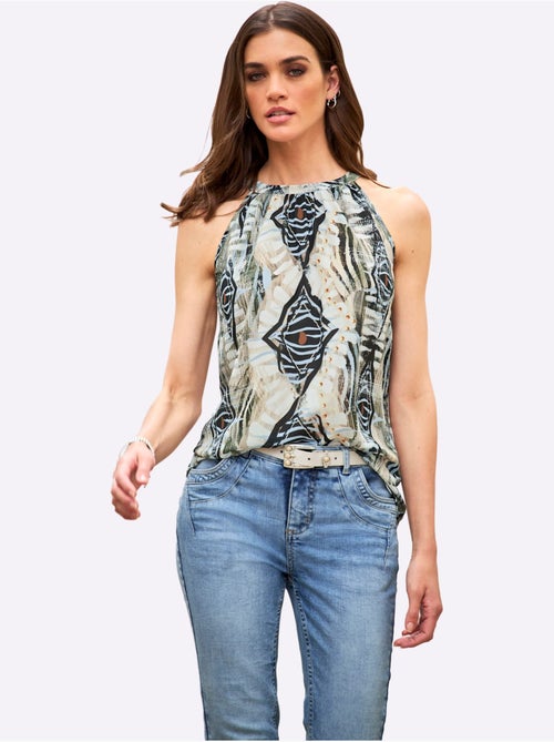 Débardeur imprimé original - taille standard - helline - Kiabi