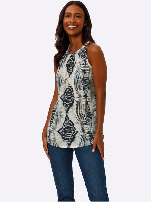 Débardeur imprimé original - taille standard - helline - Kiabi