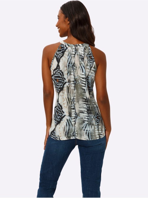 Débardeur imprimé original - taille standard - helline - Kiabi