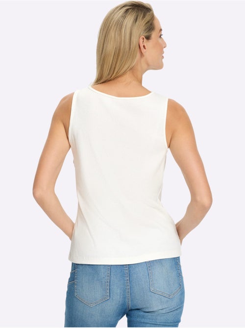 Débardeur Inscription Tendance - Taille Standard - Helline - Kiabi