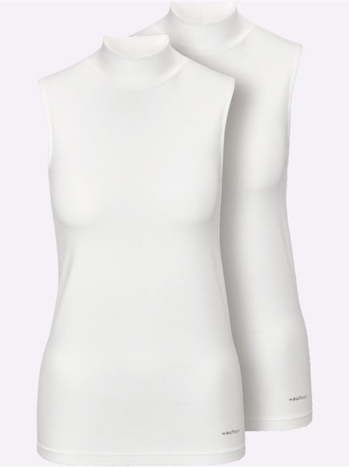 Débardeur Jersey Fin - Taille Standard - Witt - Lot de 2 - Kiabi