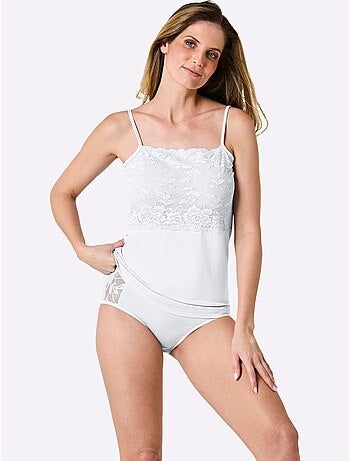 Débardeur Jersey Fin - Taille Standard - Witt - Lot de 2