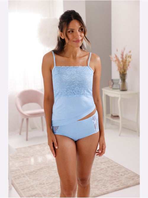 Débardeur Jersey Fin - Taille Standard - Witt - Lot de 2 - Kiabi