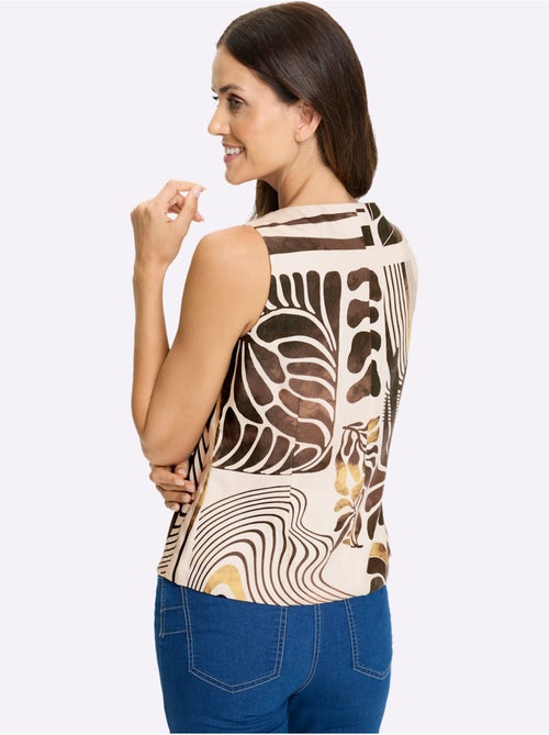 Débardeur Joli Imprimé - Taille Standard - Helline - Kiabi