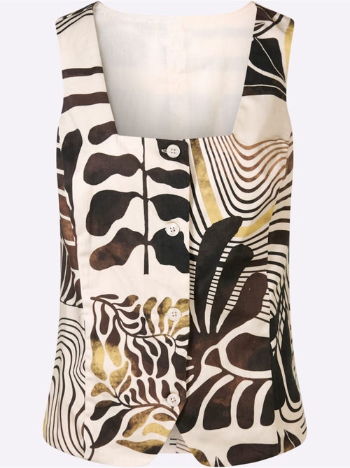 Débardeur Joli Imprimé - Taille Standard - Helline - Kiabi