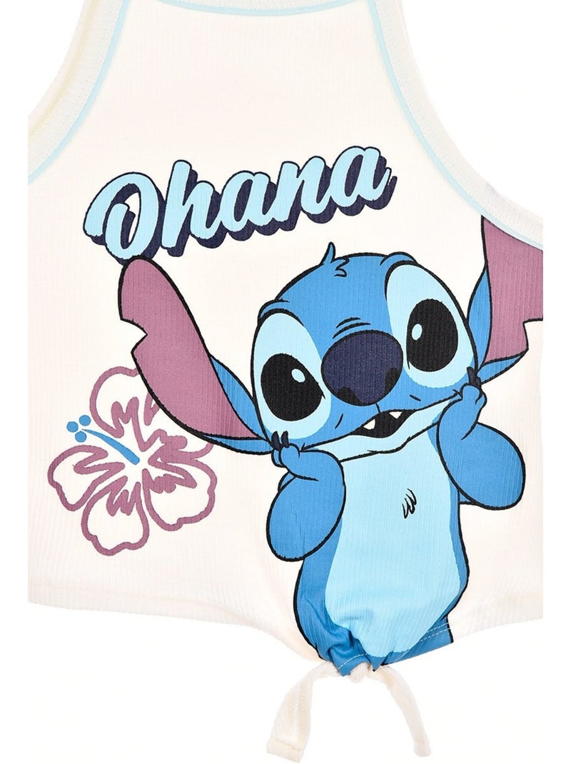 Débardeur Lilo et Stitch | Licence Officielle Blanc - Kiabi