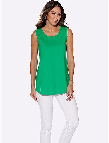 Lot de 2 - Débardeur Long Jolie Coupe Longue Moderne - Taille Standard - Moda Vilona