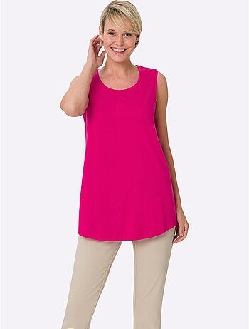 Débardeur Long Jolie Coupe Longue Moderne - Taille Standard - Moda Vilona - Lot de 2