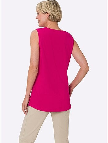 Débardeur Long Jolie Coupe Longue Moderne - Taille Standard - Moda Vilona - Lot de 2