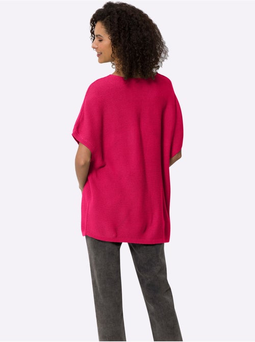 Débardeur Long Mailles à L'envers Tendance - Taille Standard - helline - Kiabi