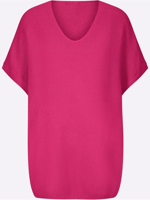 Débardeur Long Mailles à L'envers Tendance - Taille Standard - helline - Kiabi